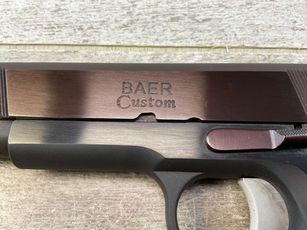 LES BAER TR (THUNDER RANCH) SPECIAL .45 ACP SEMI AUTO PISTOL, JAMES EARL JONES COLLECTION, MINTY #5-10793
