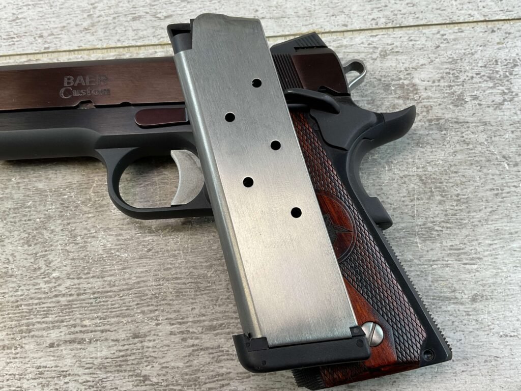 LES BAER TR (THUNDER RANCH) SPECIAL .45 ACP SEMI AUTO PISTOL, JAMES EARL JONES COLLECTION, MINTY #5-10793