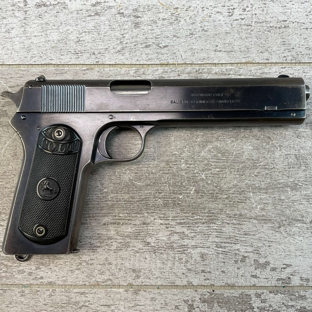 COLT MODEL 1902 MILITARY 38 RIMLESS SEMI AUTO PISTOL, JAMES EARL JONES COLLECTION #5-10794