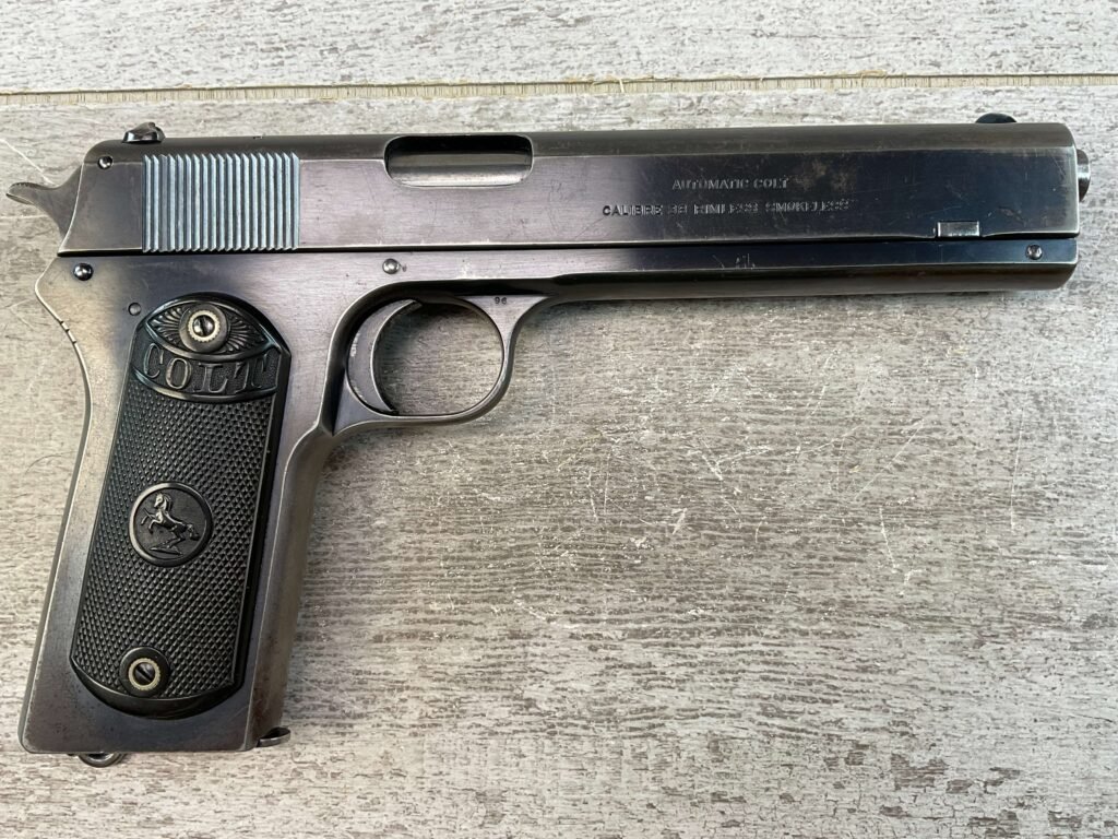 COLT MODEL 1902 MILITARY 38 RIMLESS SEMI AUTO PISTOL, JAMES EARL JONES COLLECTION #5-10794