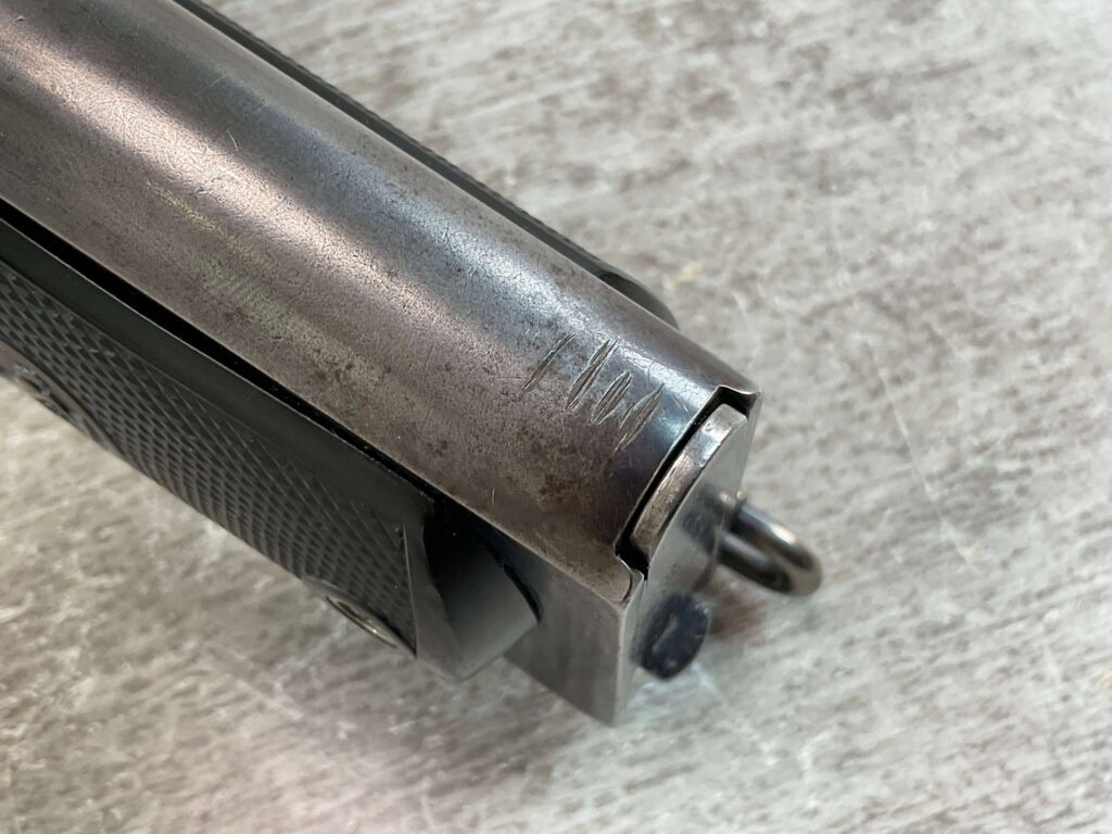 COLT MODEL 1902 MILITARY 38 RIMLESS SEMI AUTO PISTOL, JAMES EARL JONES COLLECTION #5-10794