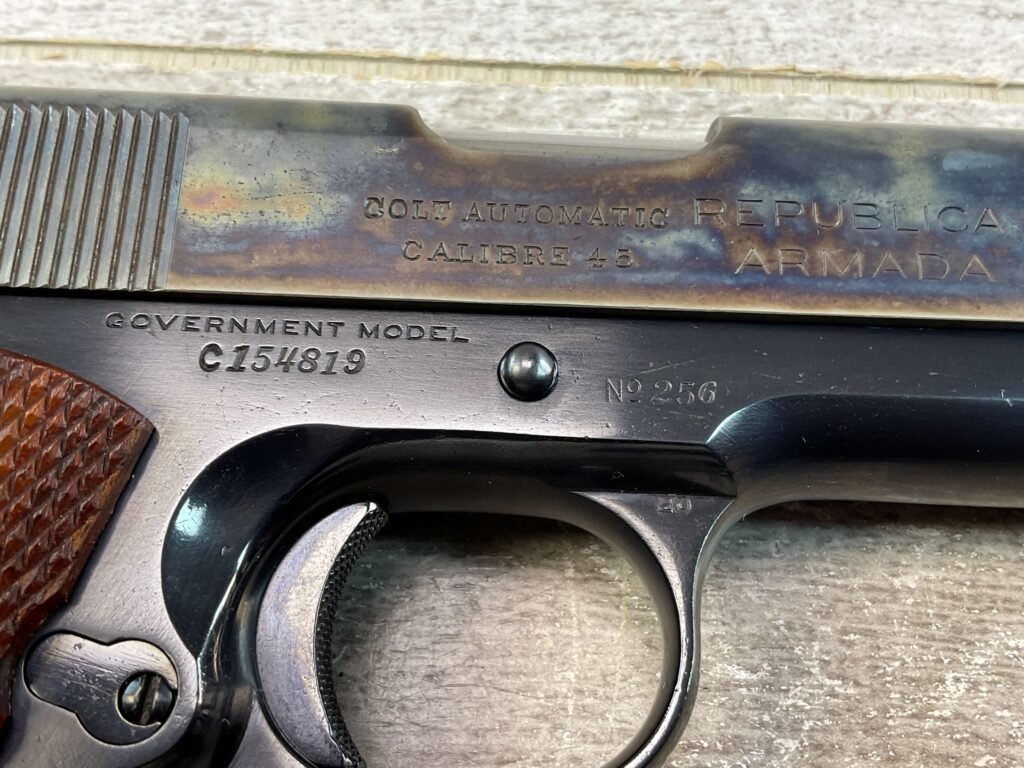 COLT GOVT MODEL 1911 .45 ACP SEMI AUTO PISTOL, REPUBLICA ARGENTINA, JAMES EARL JONES COLLECTION #5-10773-PF