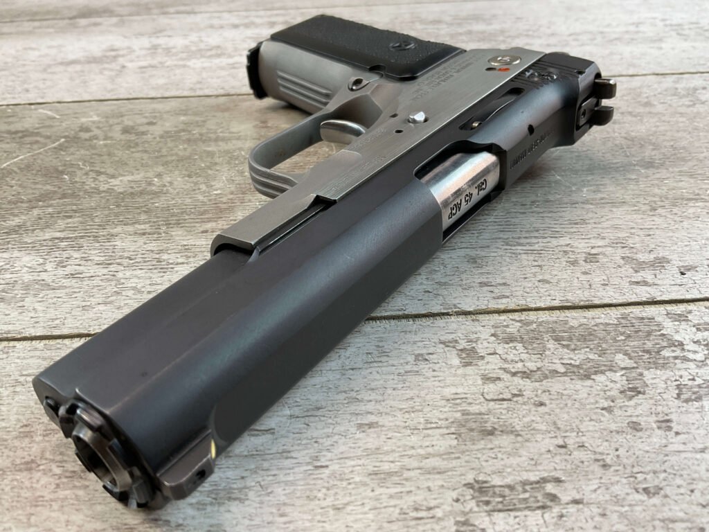 DORNAUS & DIXON MARKSMAN SPECIAL MATCH .45 ACP SEMI AUTO PISTOL, JAMES EARL JONES COLLECTION, RARE #5-10775-PF