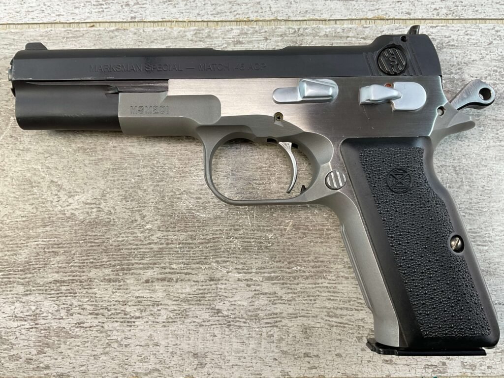 DORNAUS & DIXON MARKSMAN SPECIAL MATCH .45 ACP SEMI AUTO PISTOL, JAMES EARL JONES COLLECTION, RARE #5-10775-PF