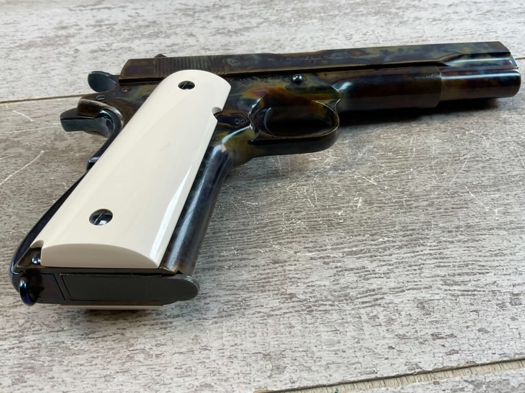 COLT GOVT MODEL EXERCITO BRASILEIRO 1937 1911A1 .45 ACP SEMI AUTO PISTOL, JAMES EARL JONES COLLECTION #5-10776-PF