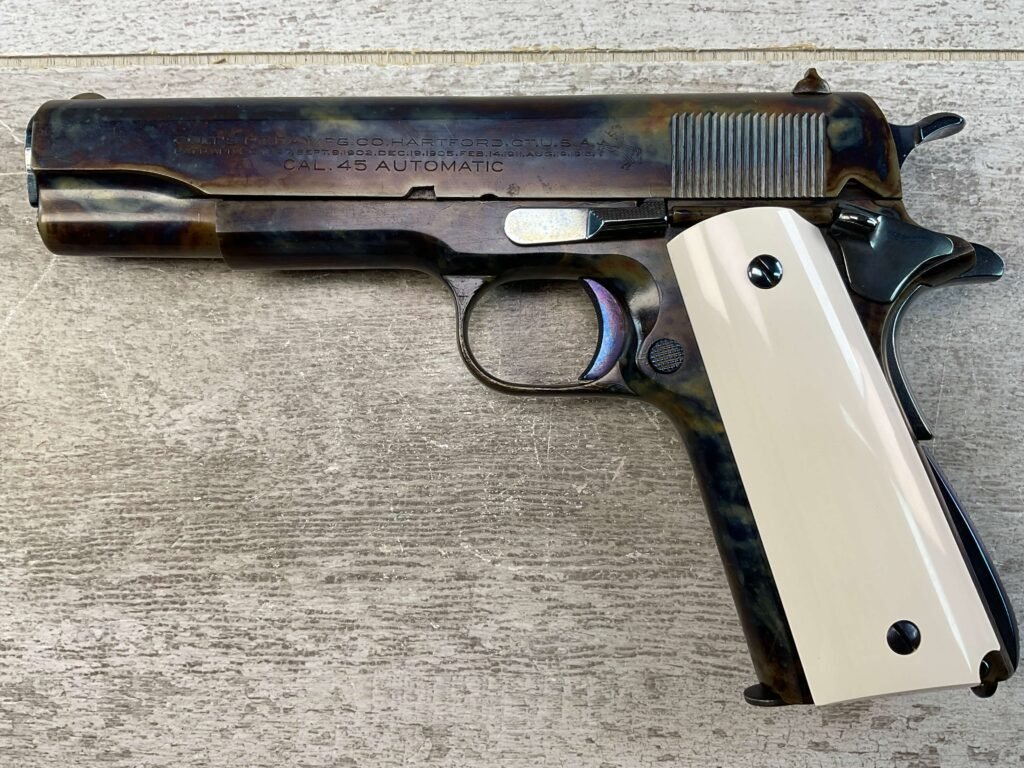 COLT GOVT MODEL EXERCITO BRASILEIRO 1937 1911A1 .45 ACP SEMI AUTO PISTOL, JAMES EARL JONES COLLECTION #5-10776-PF