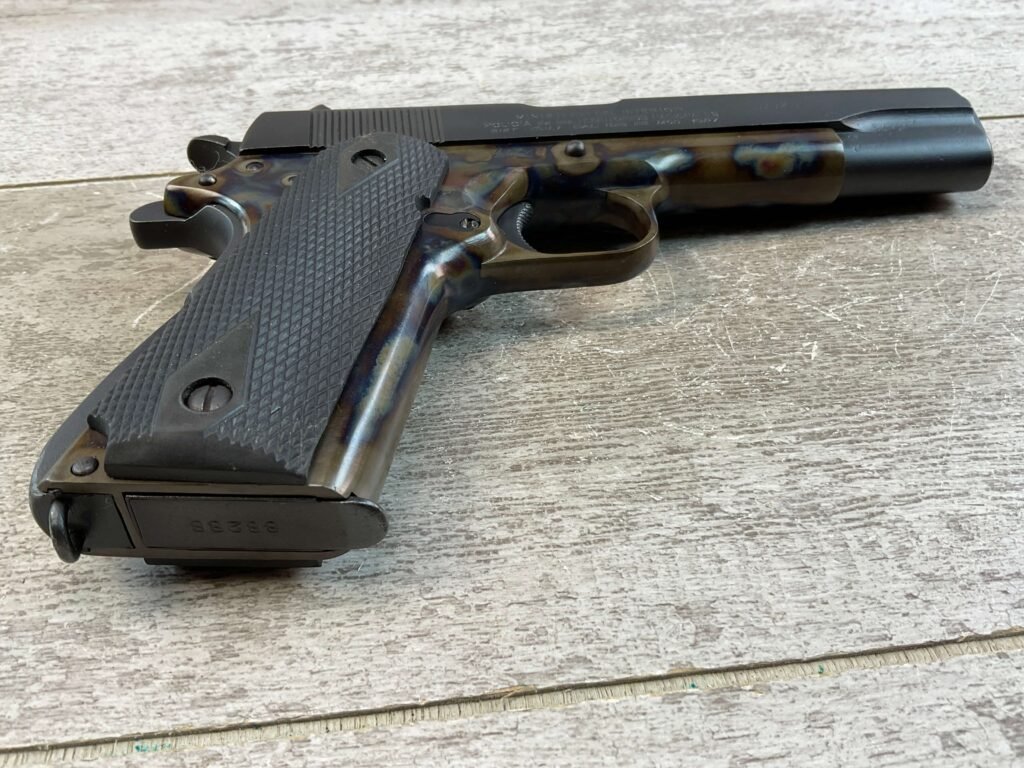 COLT D.G.F.M. - (F.M.A.P.) MOD 1927 11.25MM SEMI AUTO PISTOL, JAMES EARL JONES COLLECTION #5-10777-PF