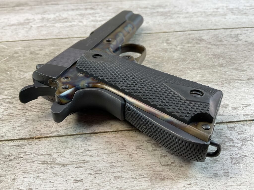 COLT D.G.F.M. - (F.M.A.P.) MOD 1927 11.25MM SEMI AUTO PISTOL, JAMES EARL JONES COLLECTION #5-10777-PF