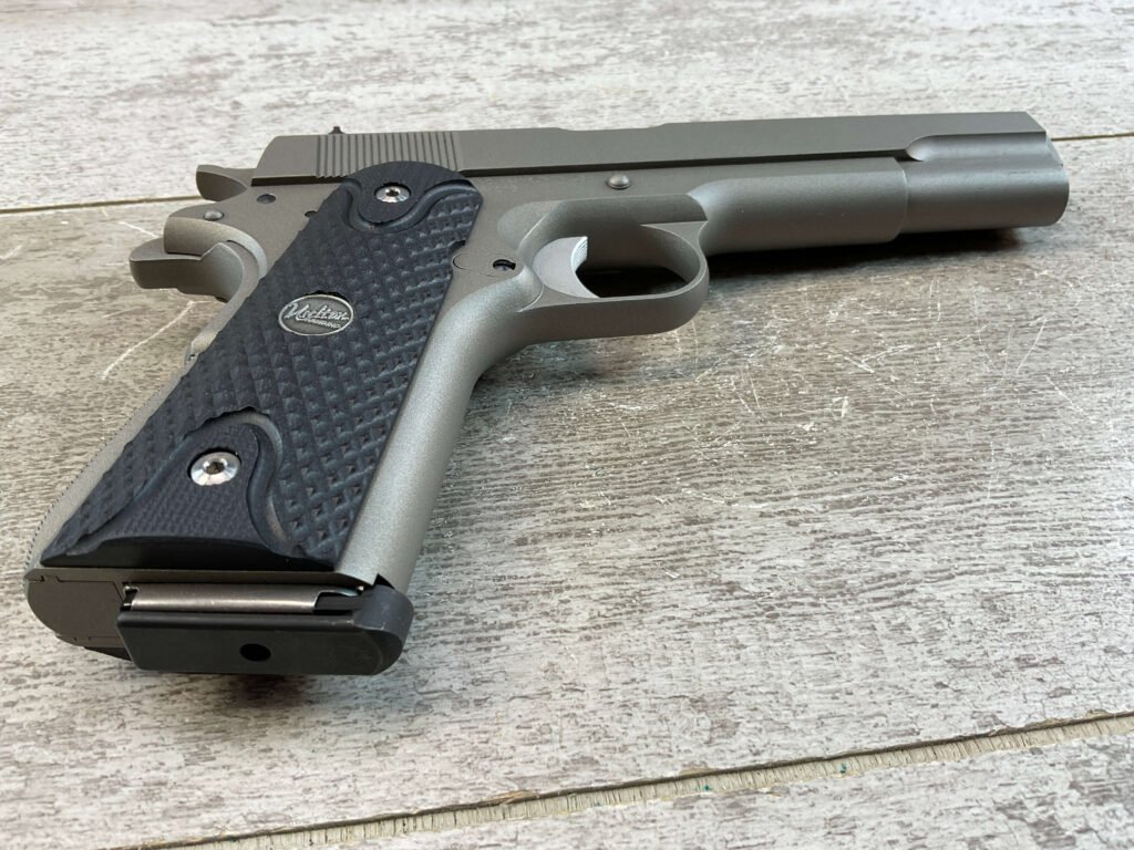 USELTON ARMS INC 1911A1 .45 ACP SEMI AUTO PISTOL, JAMES EARL JONES COLLECTION #5-10778-PF
