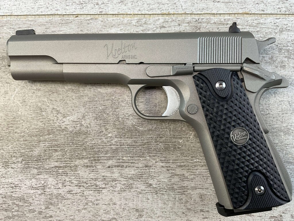 USELTON ARMS INC 1911A1 .45 ACP SEMI AUTO PISTOL, JAMES EARL JONES COLLECTION #5-10778-PF