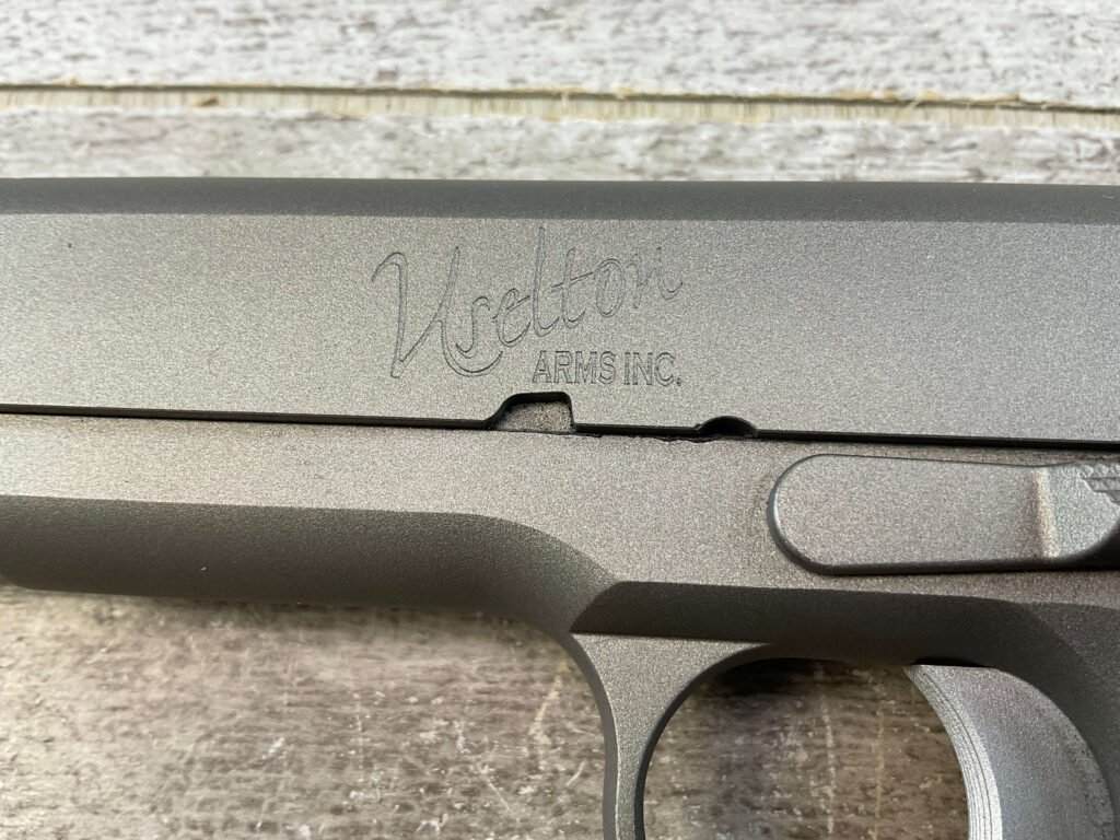 USELTON ARMS INC 1911A1 .45 ACP SEMI AUTO PISTOL, JAMES EARL JONES COLLECTION #5-10778-PF