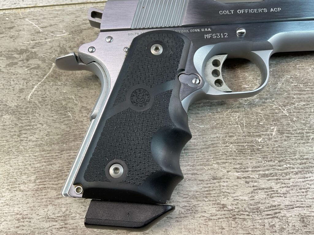 COLT McCORMICK OFFICER .45 ACP SEMI AUTO PISTOL, JAMES EARL JONES COLLECTION #5-10779-PF