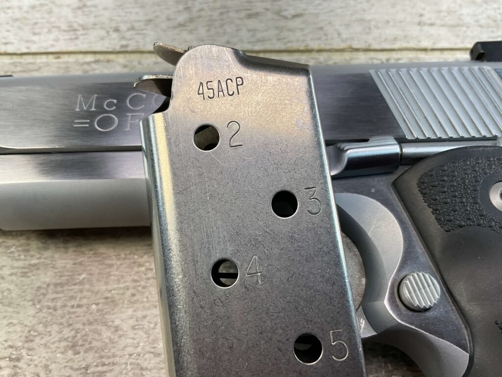 COLT McCORMICK OFFICER .45 ACP SEMI AUTO PISTOL, JAMES EARL JONES COLLECTION #5-10779-PF