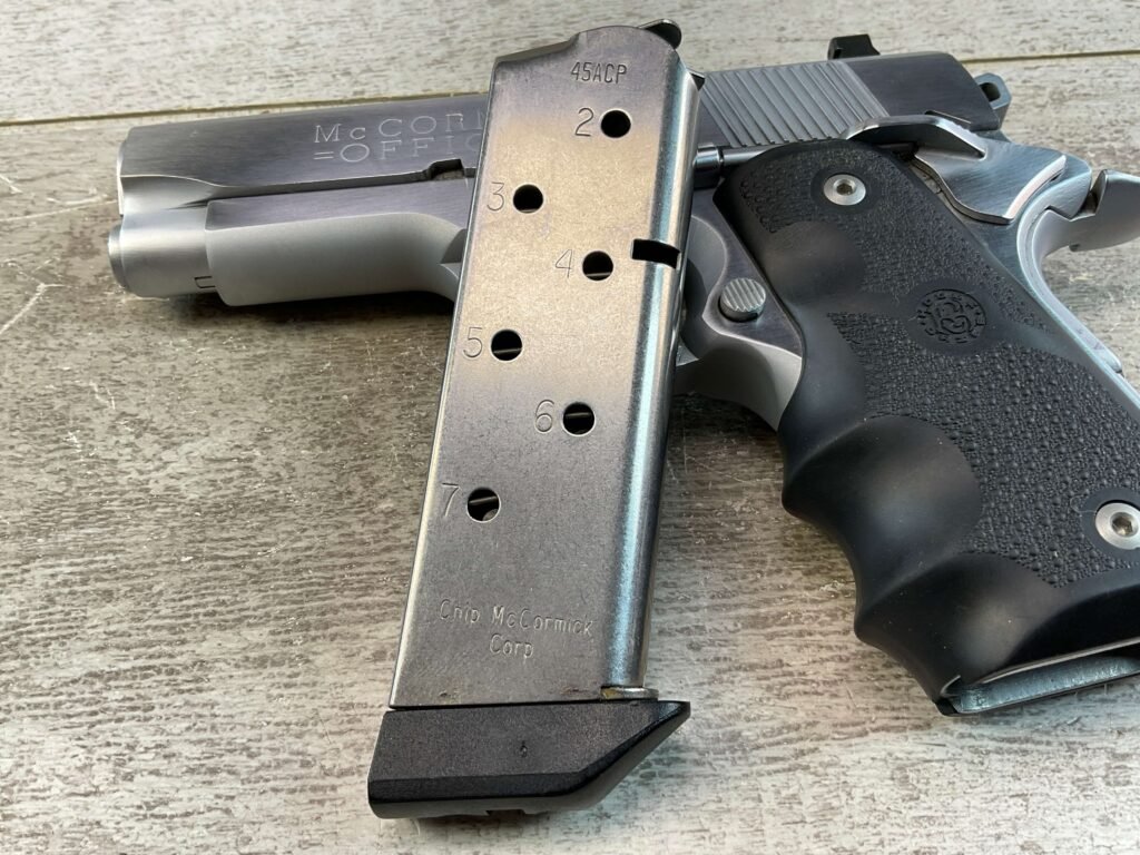 COLT McCORMICK OFFICER .45 ACP SEMI AUTO PISTOL, JAMES EARL JONES COLLECTION #5-10779-PF