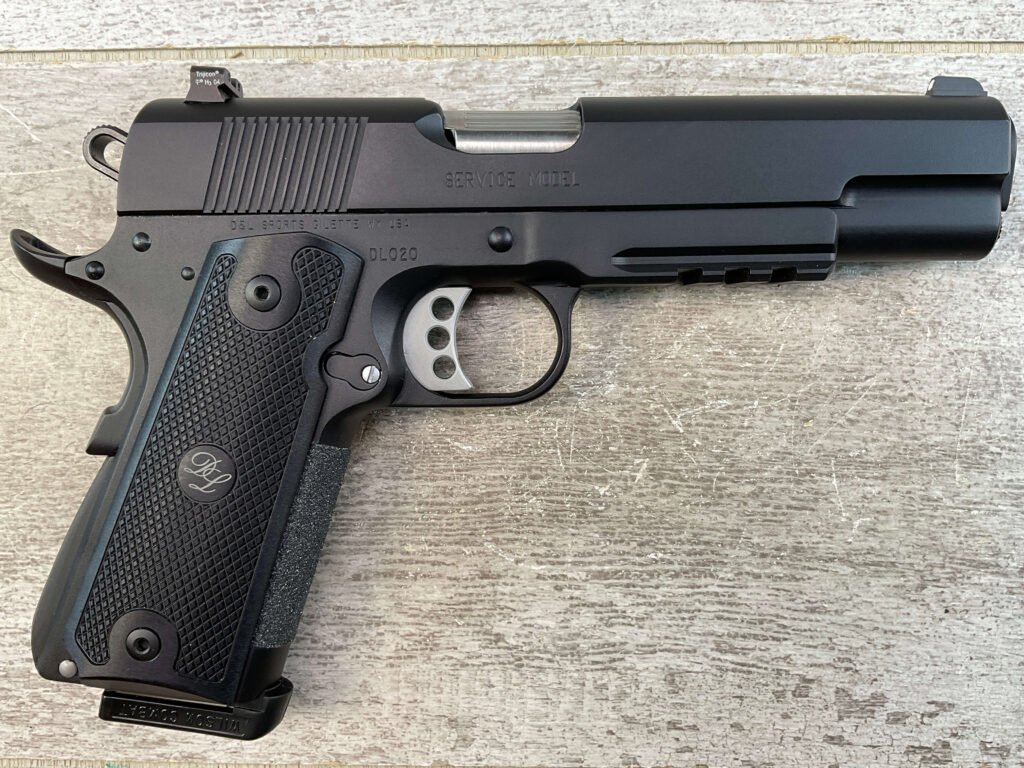 D&L SPORTS SERVICE MODEL .45 ACP SEMI AUTO PISTOL, JAMES EARL JONES COLLECTION #5-10780