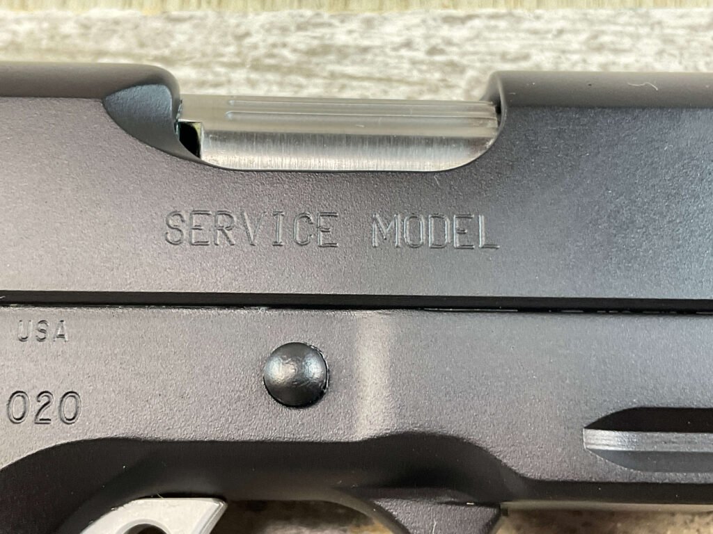D&L SPORTS SERVICE MODEL .45 ACP SEMI AUTO PISTOL, JAMES EARL JONES COLLECTION #5-10780