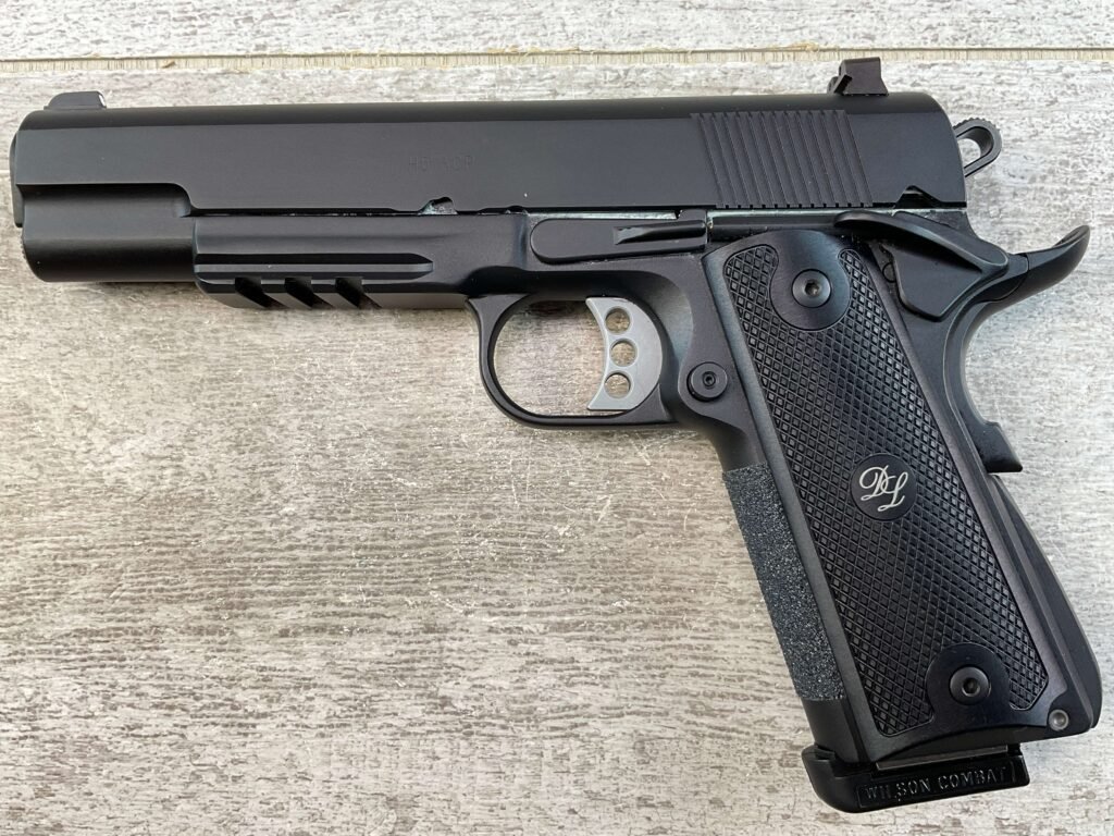 D&L SPORTS SERVICE MODEL .45 ACP SEMI AUTO PISTOL, JAMES EARL JONES COLLECTION #5-10780