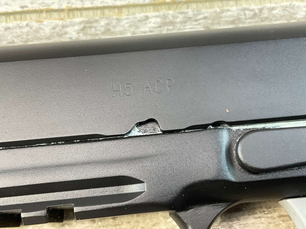 D&L SPORTS SERVICE MODEL .45 ACP SEMI AUTO PISTOL, JAMES EARL JONES COLLECTION #5-10780