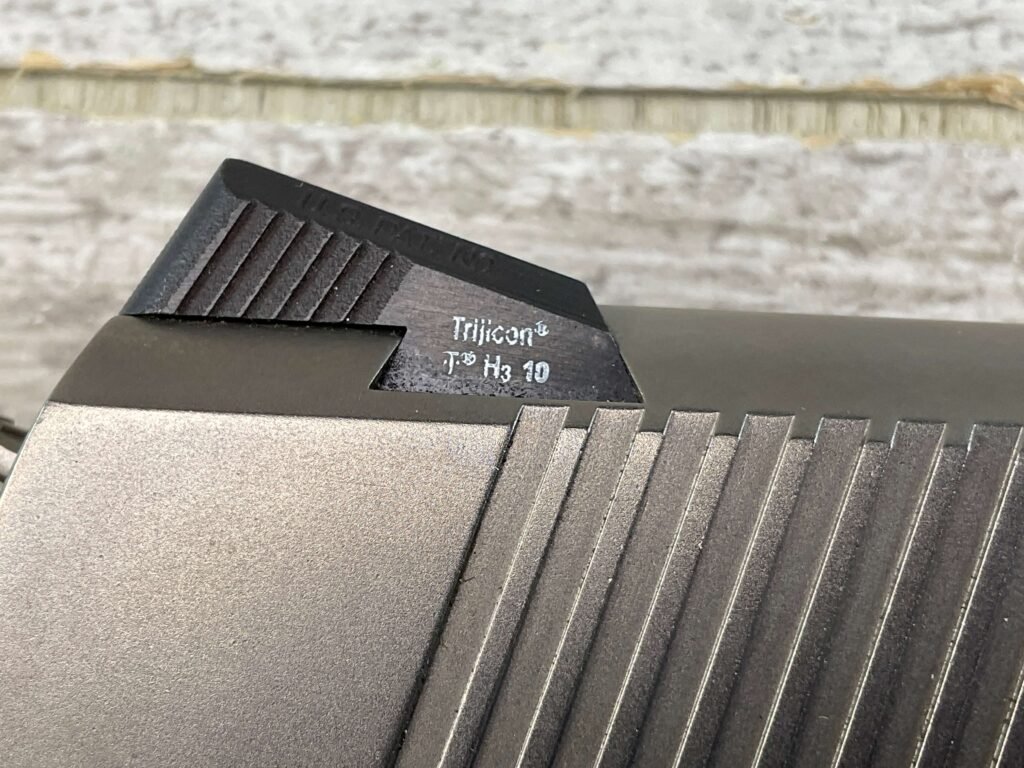 VOLKMANN CUSTOM INC COMBAT CUSTOM .45 ACP CUSTOM SEMI AUTO PISTOL, JAMES EARL JONES COLLECTION, LIKE NEW #5-10788