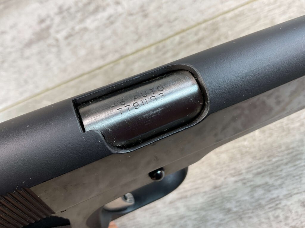 ROCK ISLAND ARMORY GENERAL OFFICERS MODEL M15 GO .45 ACP SEMI AUTO PISTOL, JAMES EARL JONES COLLECTION, VERY RARE #5-10795