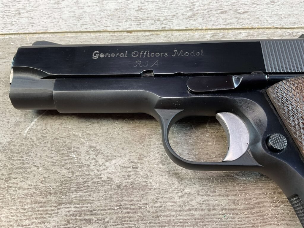 ROCK ISLAND ARMORY GENERAL OFFICERS MODEL M15 GO .45 ACP SEMI AUTO PISTOL, JAMES EARL JONES COLLECTION, VERY RARE #5-10795