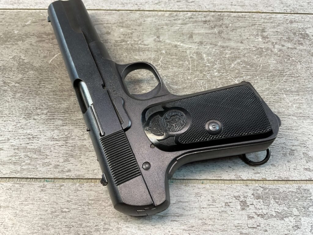 HUSQVARNA 1907 .380 CAL SEMI AUTO PISTOL, JAMES EARL JONES COLLECTION #5-10796