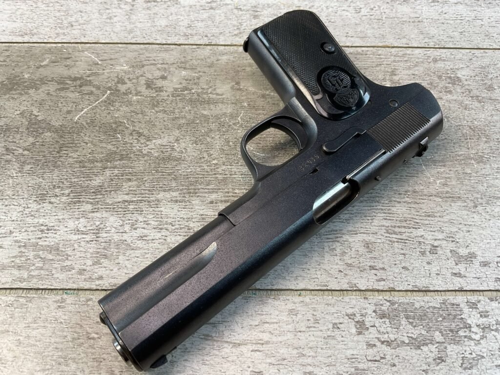 HUSQVARNA 1907 .380 CAL SEMI AUTO PISTOL, JAMES EARL JONES COLLECTION #5-10796