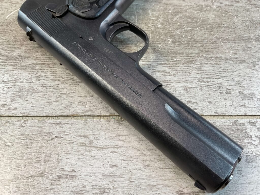 HUSQVARNA 1907 .380 CAL SEMI AUTO PISTOL, JAMES EARL JONES COLLECTION #5-10796