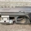 LASERAIM ARMS SERIES III .45 ACP SEMI AUTO STAINLESS PISTOL, JAMES EARL JONES COLLECTION #5-10797