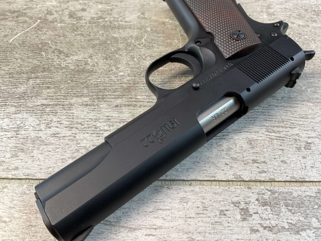 BROWNING 1911-22 A1 COMPACT .22LR SEMI AUTO PISTOL, JAMES EARL JONES COLLECTION #5-10798