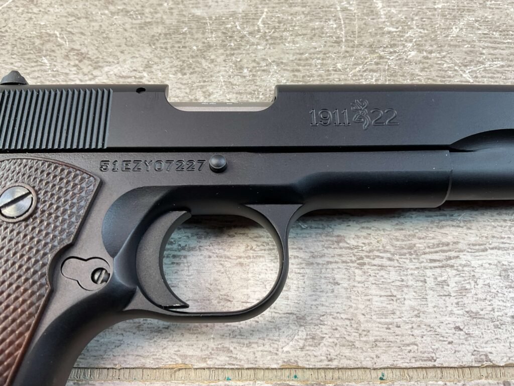 BROWNING 1911-22 A1 COMPACT .22LR SEMI AUTO PISTOL, JAMES EARL JONES COLLECTION #5-10798