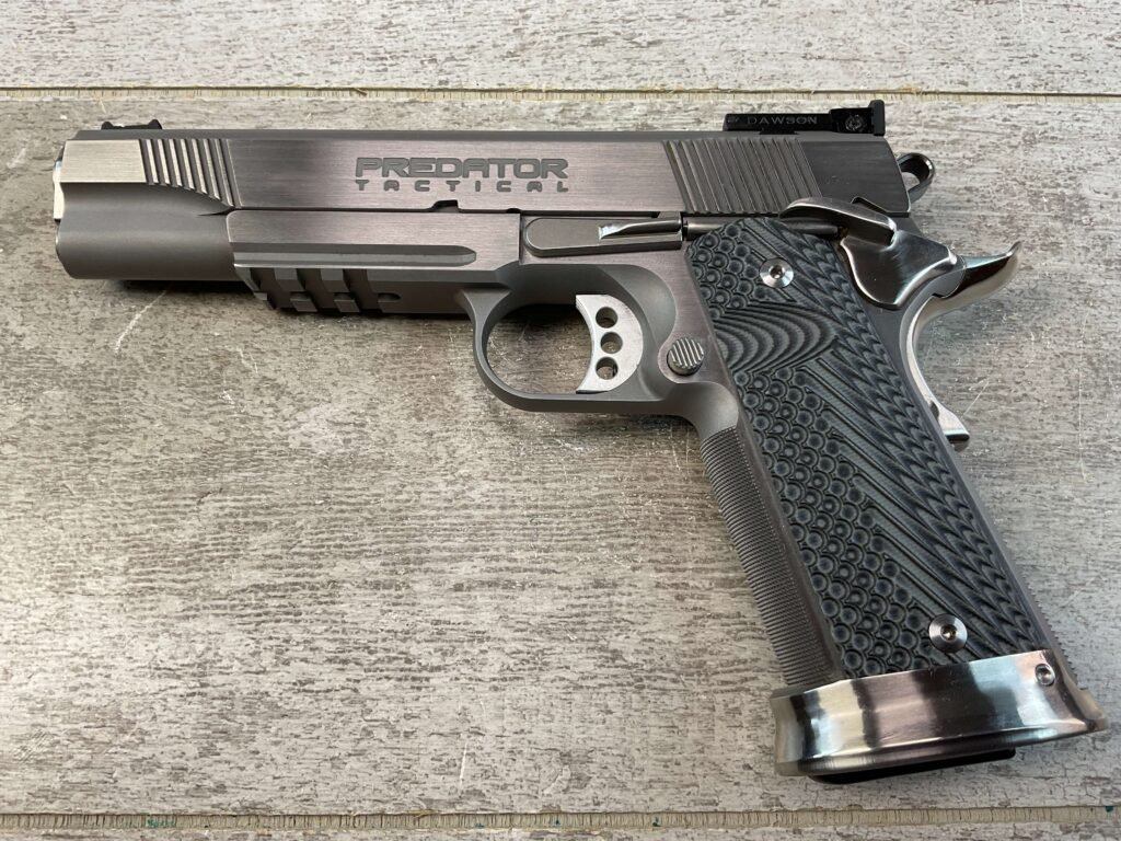 WILSON COMBAT SHRIKE PREDATOR TACTICAL .45 ACP SEMI AUTO PISTOL, JAMES EARL JONES COLLECTION #5-10799