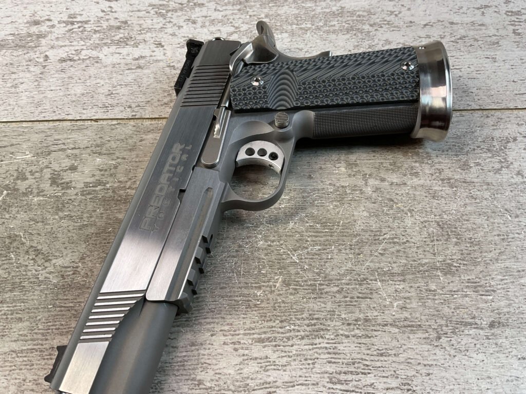 WILSON COMBAT SHRIKE PREDATOR TACTICAL .45 ACP SEMI AUTO PISTOL, JAMES EARL JONES COLLECTION #5-10799