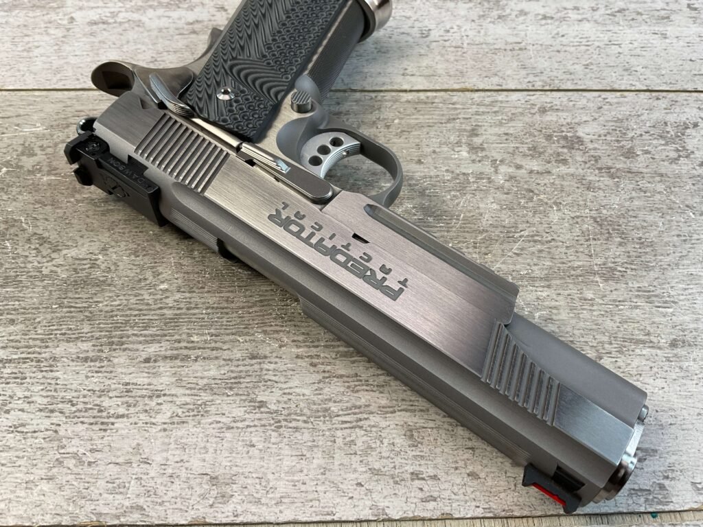 WILSON COMBAT SHRIKE PREDATOR TACTICAL .45 ACP SEMI AUTO PISTOL, JAMES EARL JONES COLLECTION #5-10799