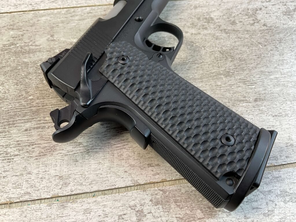 STI INTERNATIONAL "RED JACKET FIREARMS" 1911 .45 ACP SEMI AUTO PISTOL, JAMES EARL JONES COLLECTION #5-10800