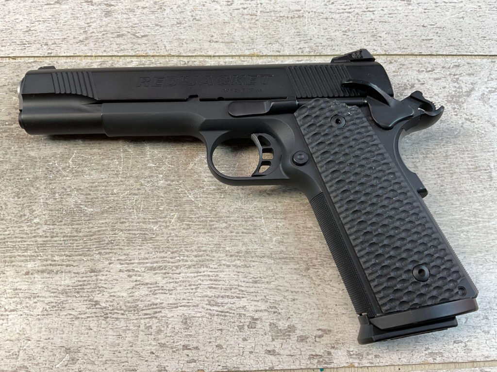 STI INTERNATIONAL "RED JACKET FIREARMS" 1911 .45 ACP SEMI AUTO PISTOL, JAMES EARL JONES COLLECTION #5-10800