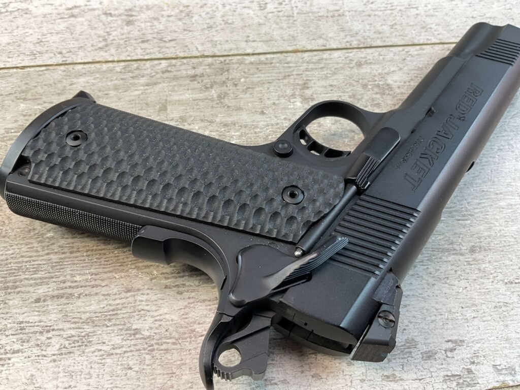 STI INTERNATIONAL "RED JACKET FIREARMS" 1911 .45 ACP SEMI AUTO PISTOL, JAMES EARL JONES COLLECTION #5-10800