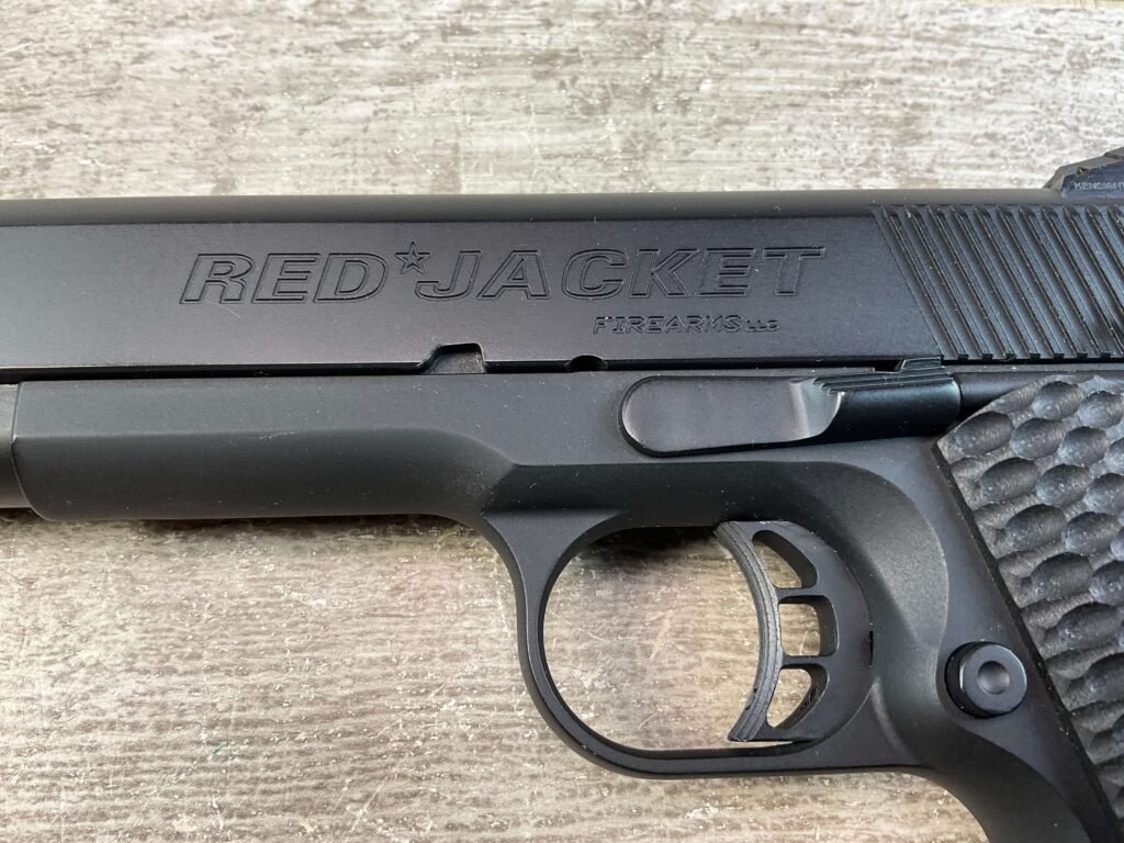 STI INTERNATIONAL "RED JACKET FIREARMS" 1911 .45 ACP SEMI AUTO PISTOL, JAMES EARL JONES COLLECTION #5-10800