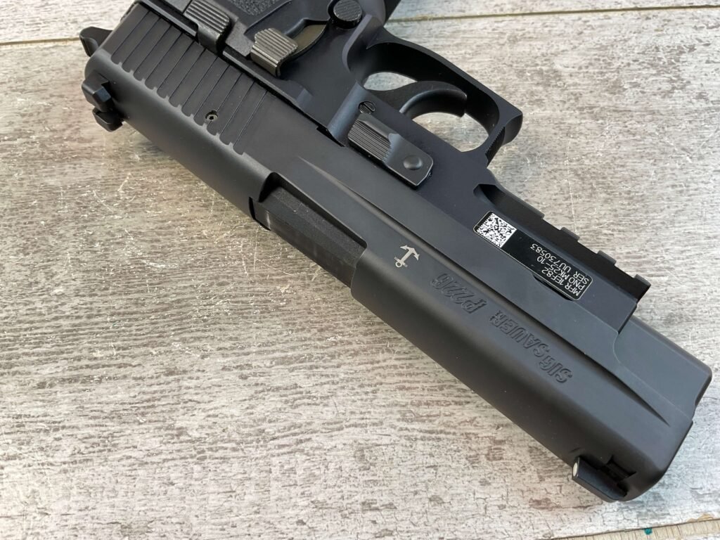 SIG SAUER P226 MK25 9MM SEMI AUTO PISTOL, JAMES EARL JONES COLLECTION, MINTY #5-10803