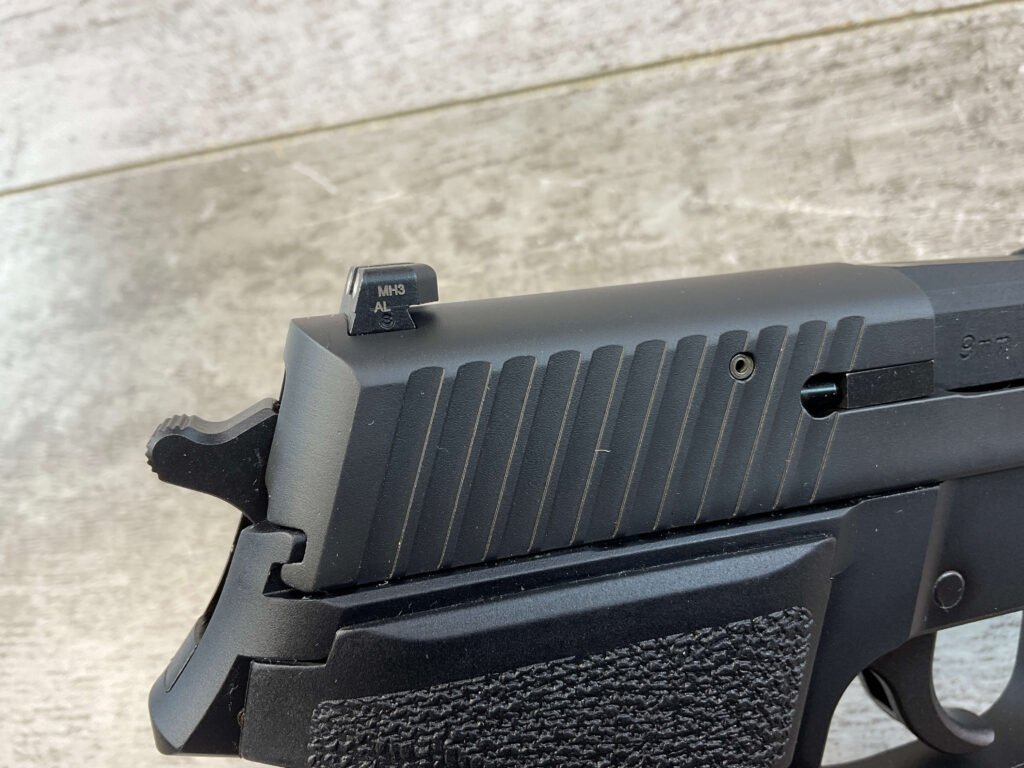 SIG SAUER P226 MK25 9MM SEMI AUTO PISTOL, JAMES EARL JONES COLLECTION, MINTY #5-10803