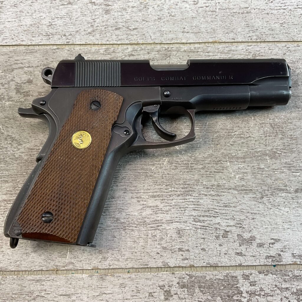 COLT COMBAT COMMANDER 1911 45 ACP SEMI AUTO PISTOL, JAMES EARL JONES COLLECTION #5-10804