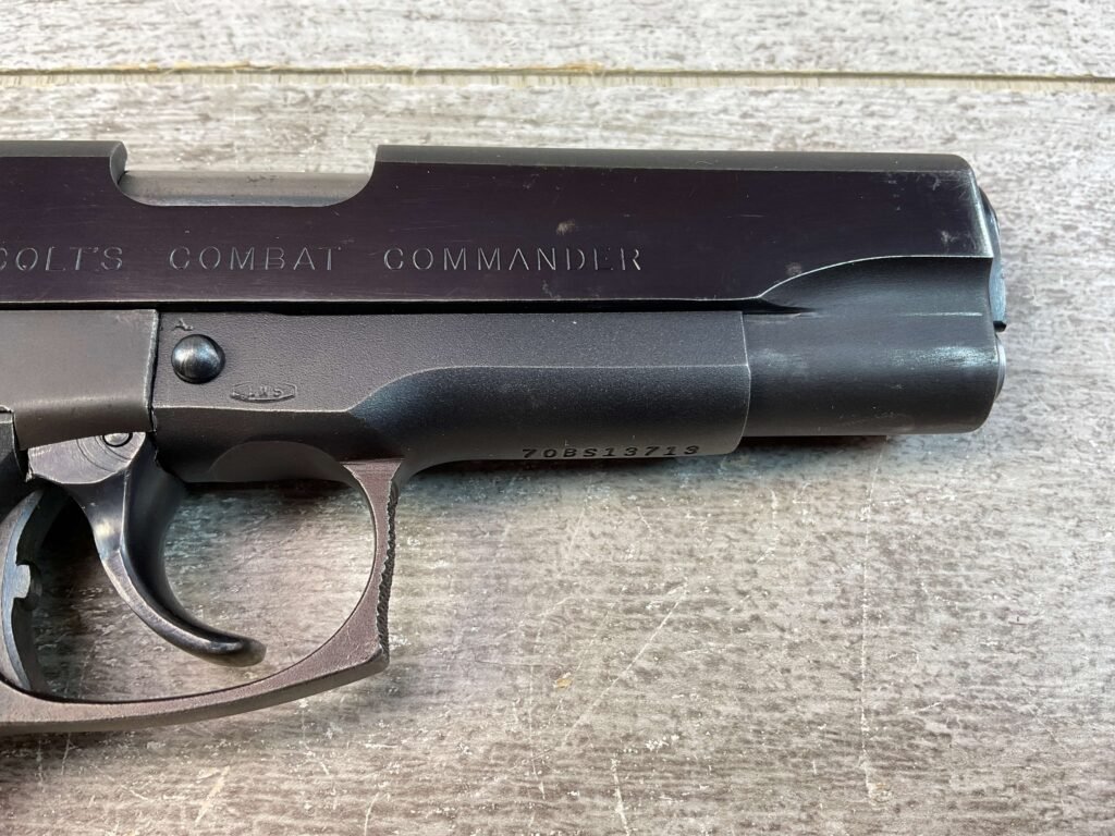 COLT COMBAT COMMANDER 1911 45 ACP SEMI AUTO PISTOL, JAMES EARL JONES COLLECTION #5-10804