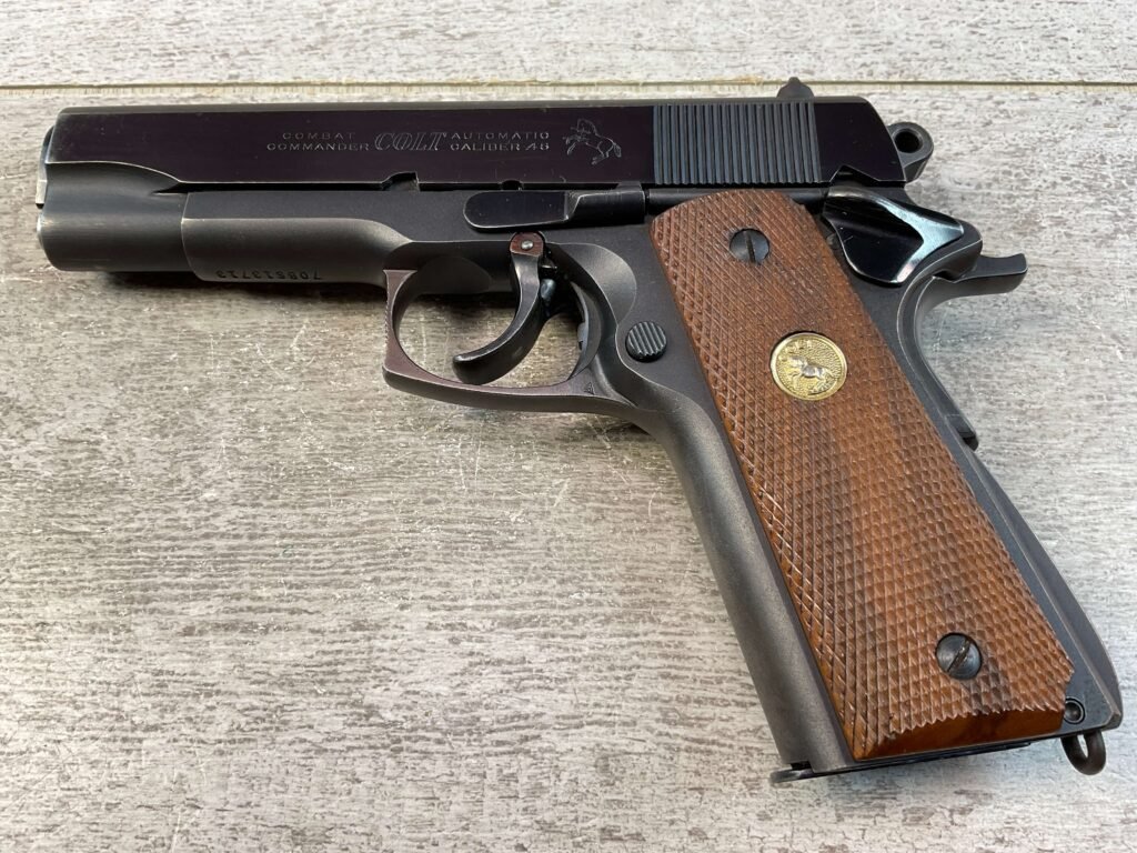 COLT COMBAT COMMANDER 1911 45 ACP SEMI AUTO PISTOL, JAMES EARL JONES COLLECTION #5-10804