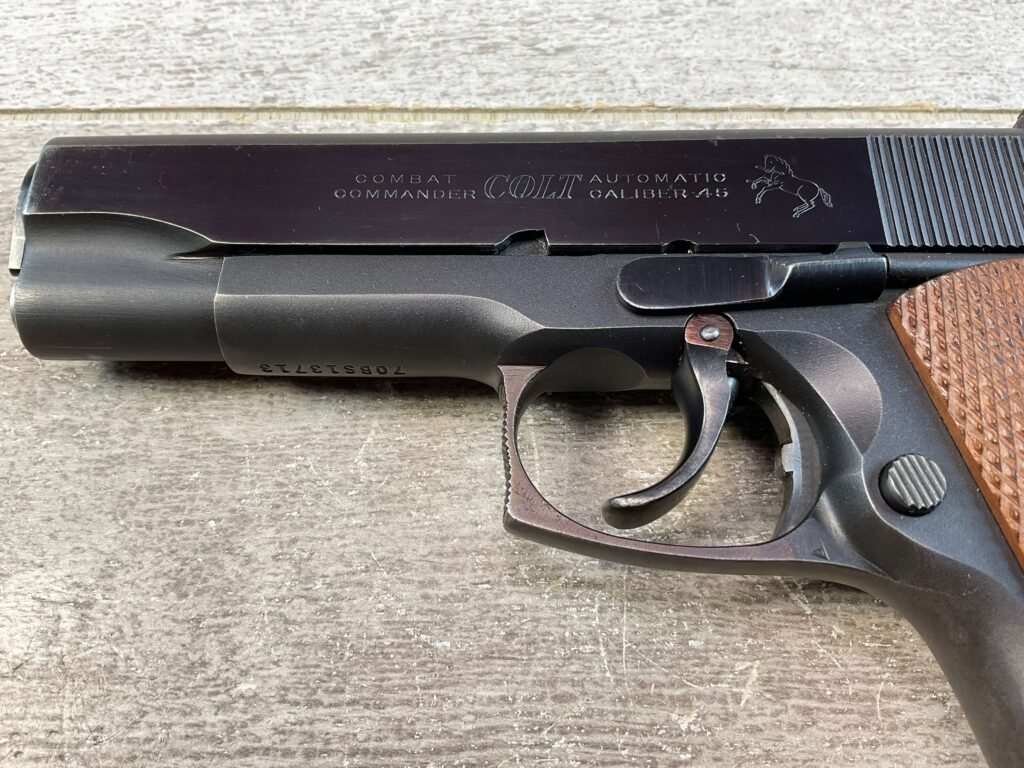 COLT COMBAT COMMANDER 1911 45 ACP SEMI AUTO PISTOL, JAMES EARL JONES COLLECTION #5-10804