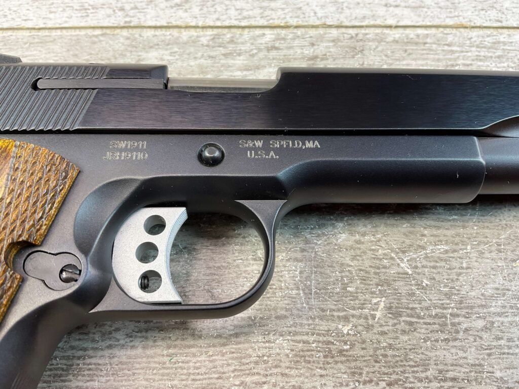 SMITH & WESSON S&W SW1911 400 COR-BON SEMI AUTO PISTOL, JAMES EARL JONES COLLECTION, LIKE NEW #5-10805