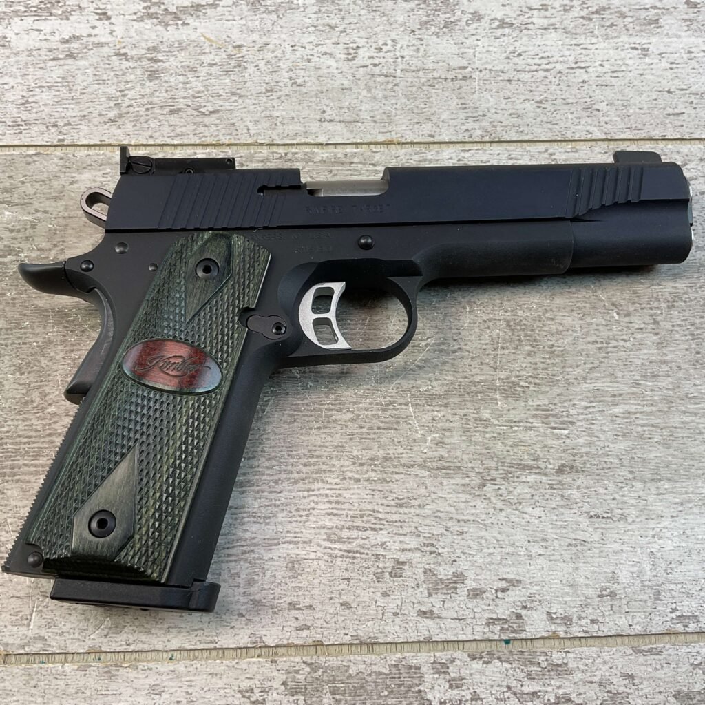 KIMBER RIMFIRE TARGET 22LR SEMI AUTO PISTOL, JAMES EARL JONES COLLECTION, LIKE NEW #5-10806