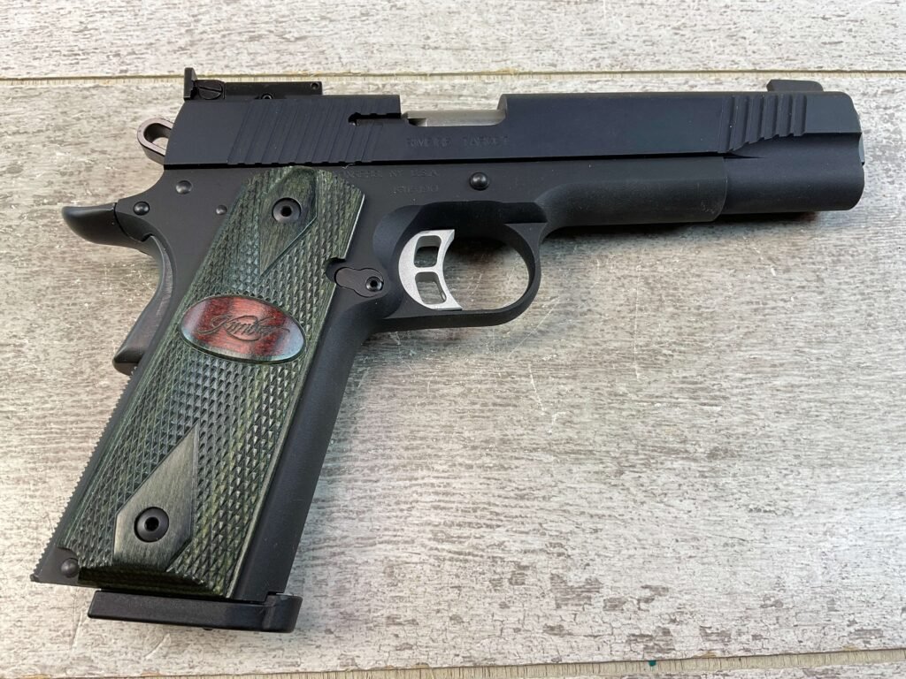 KIMBER RIMFIRE TARGET 22LR SEMI AUTO PISTOL, JAMES EARL JONES COLLECTION, LIKE NEW #5-10806