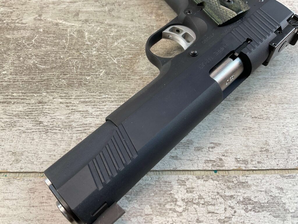 KIMBER RIMFIRE TARGET 22LR SEMI AUTO PISTOL, JAMES EARL JONES COLLECTION, LIKE NEW #5-10806