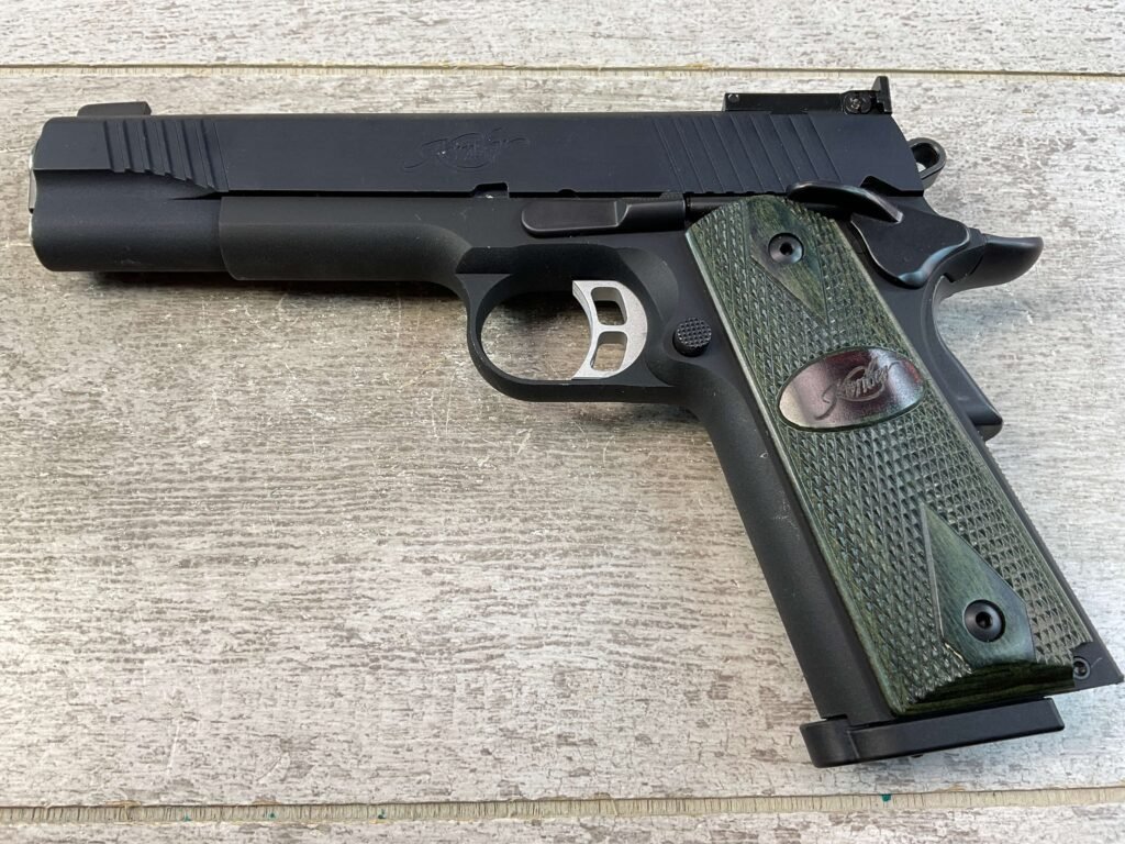 KIMBER RIMFIRE TARGET 22LR SEMI AUTO PISTOL, JAMES EARL JONES COLLECTION, LIKE NEW #5-10806