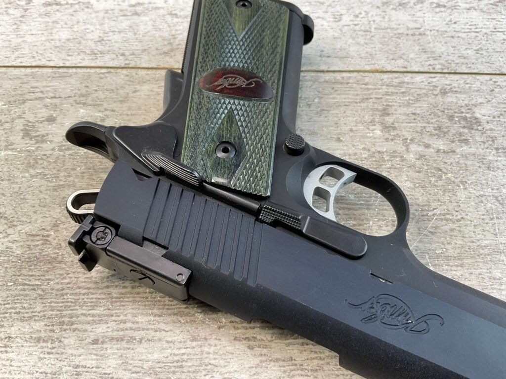 KIMBER RIMFIRE TARGET 22LR SEMI AUTO PISTOL, JAMES EARL JONES COLLECTION, LIKE NEW #5-10806